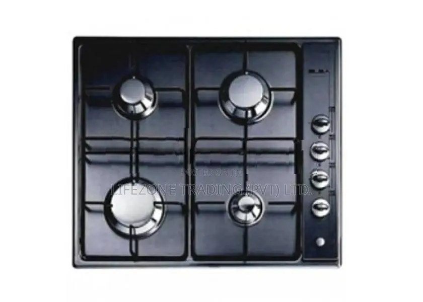 ELBA Four Gas Burners Cooker Hob - Black