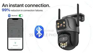 4MP Wifi Ptz Cctv Night Vision Camera With Two Way Audio