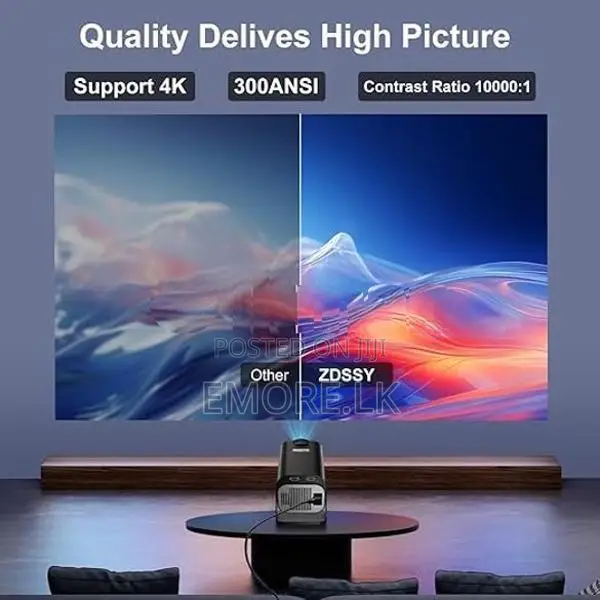 Hy320 Mini Portable Projector Magicube