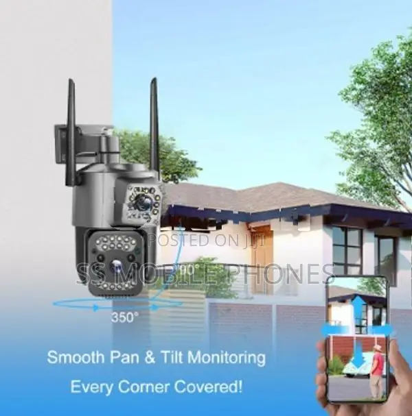 8MP Wifi PTZ CCTV Night Vision Camera