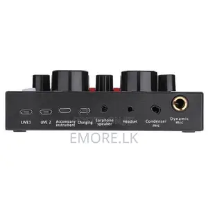 V8 USB Audio External Sound Card