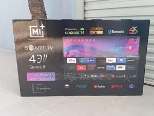 New MI+ (Japan) 43" 4K Smart Android 15.0 Bluetooth LED TV