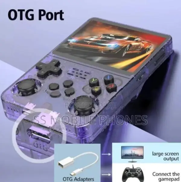 R36S Retro Handheld Video Game Console 128GB