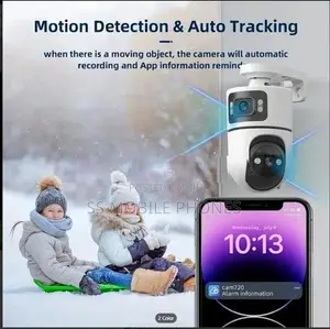 4MP WIFI Dual Screen PTZ AI Camera