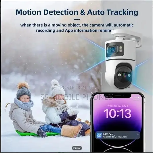 4MP WIFI Dual Screen PTZ AI Camera