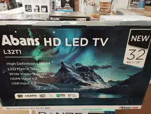 Abans 32" HD Frameless LED TV
