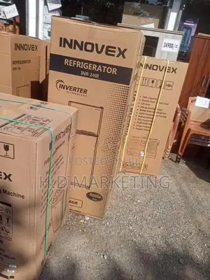 180L Innovex Double Door Fridge
