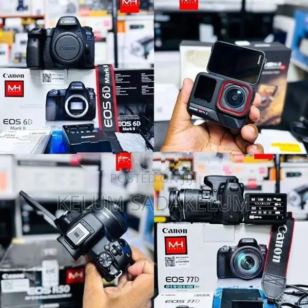 Nikon Canon Sony Camera Full Set Box
