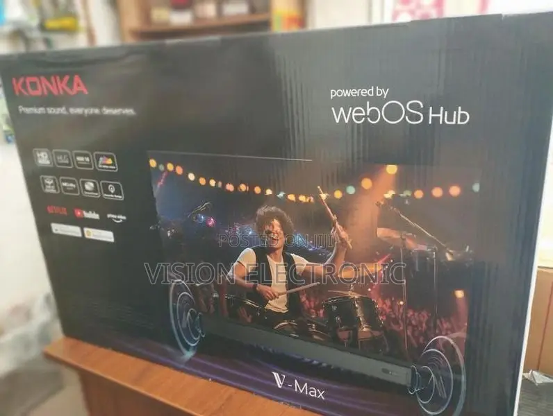 KONKA V-Max" 32 inch HD LED Smart TV