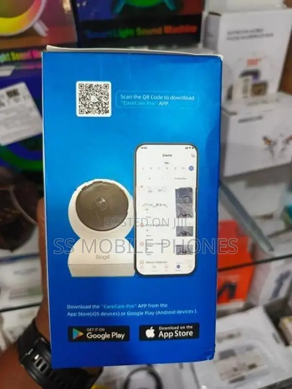 Alaga 360° Panoramic Indoor Security Camera AI Tracking