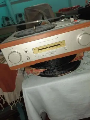 3 speed Records player with radio