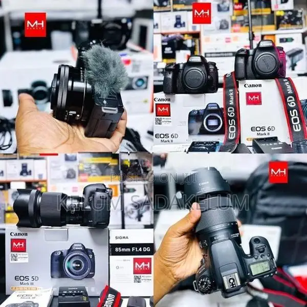 Nikon Canon Sony Camera Full Set Box