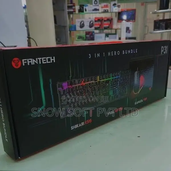 Fantech P31 – 3 IN 1 Keyboard with Mouse Combo