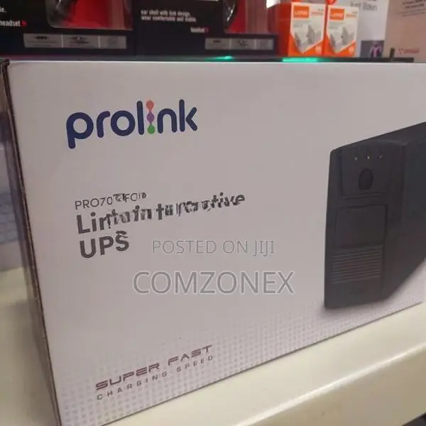 Prolink 650VA PRO701SFC Line Interactive UPS – Brand New