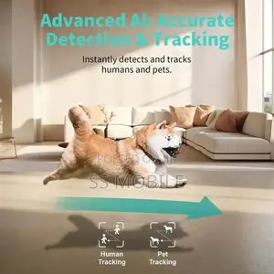 Alaga 360° Panoramic Indoor Security Camera AI Tracking