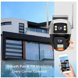 8MP 4G SIM Dual Lens Outdoor 360° Human Detect CCTV Security PTZ Camer