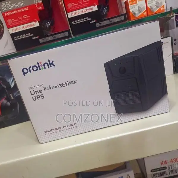 Prolink 650VA PRO701SFC Line Interactive UPS – Brand New