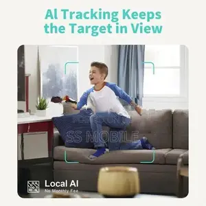 Alaga 360° Panoramic Indoor Security Camera AI Tracking