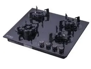 Euro Cooker Hob 4 Burner Magic Tempered Glass JZG54002B - 49162