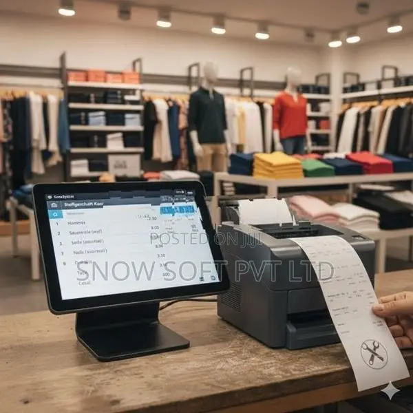 Textile Shop POS Cashier Billing Software