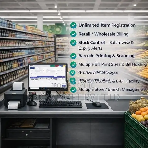 Smart POS Billing System For All Business