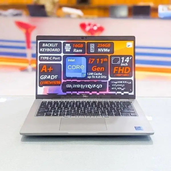 Dell Latitude 5420 Core i7 11th Gen|8GB Ram|14 inch FHD|256GB NVMe