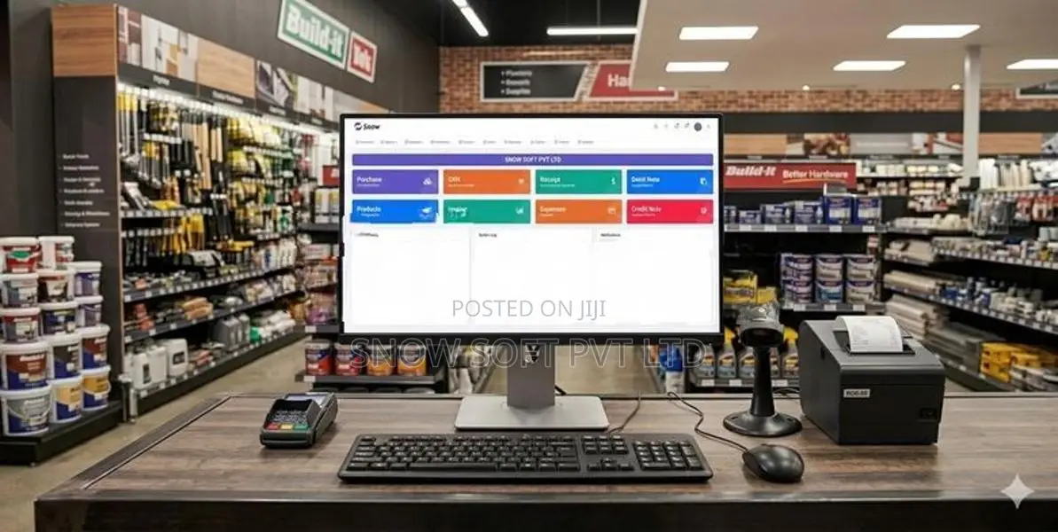 Hardware Shop POS Billing System