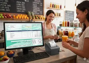 Complete POS System for Juice Bars Cafes