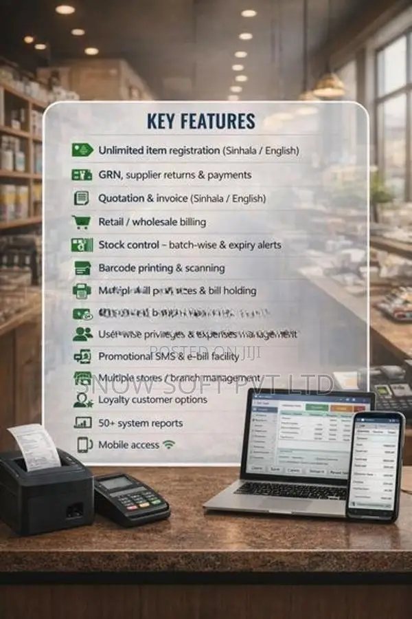 Smart POS System Full Set