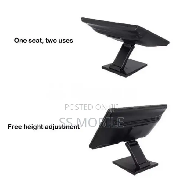 Hillport Heavy Duty Portable Monitor Stand - Iron