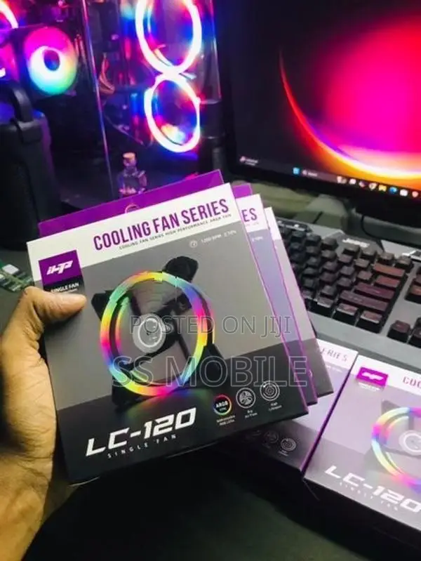 LC 120 RGB Fan Silent Light Computer Cooling