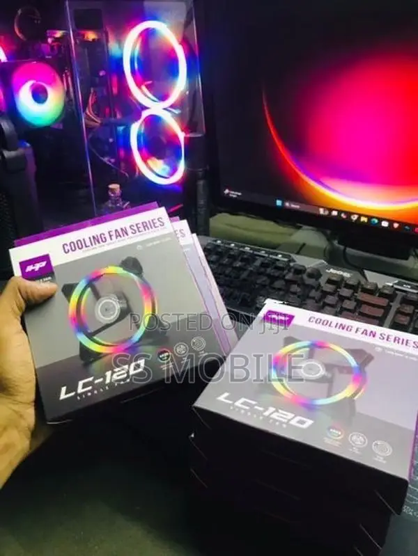 LC 120 RGB Fan Silent Light Computer Cooling
