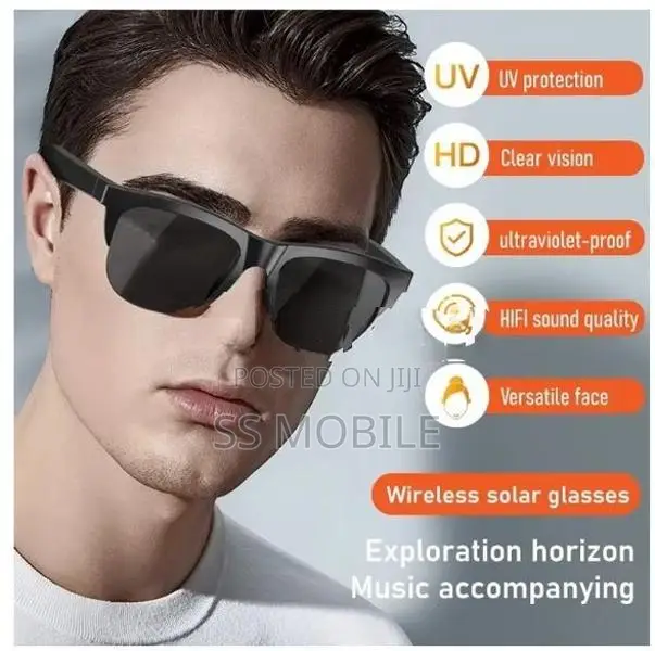 Smart Audio Glasses Bluetooth V5.3 Outdoor Calling Headphones