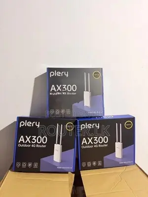plery outdoor Router AX300 High speed Any sim 300Mbps