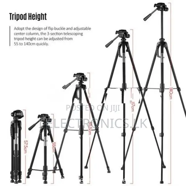Weifeng WT-3520 Tripod for Professional Camera
