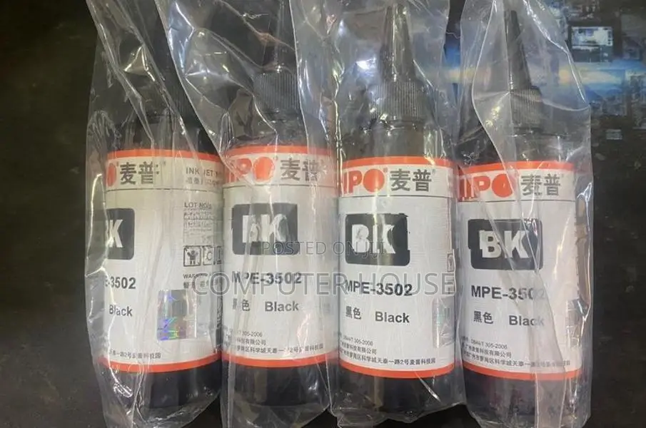 Black Ink Bottle