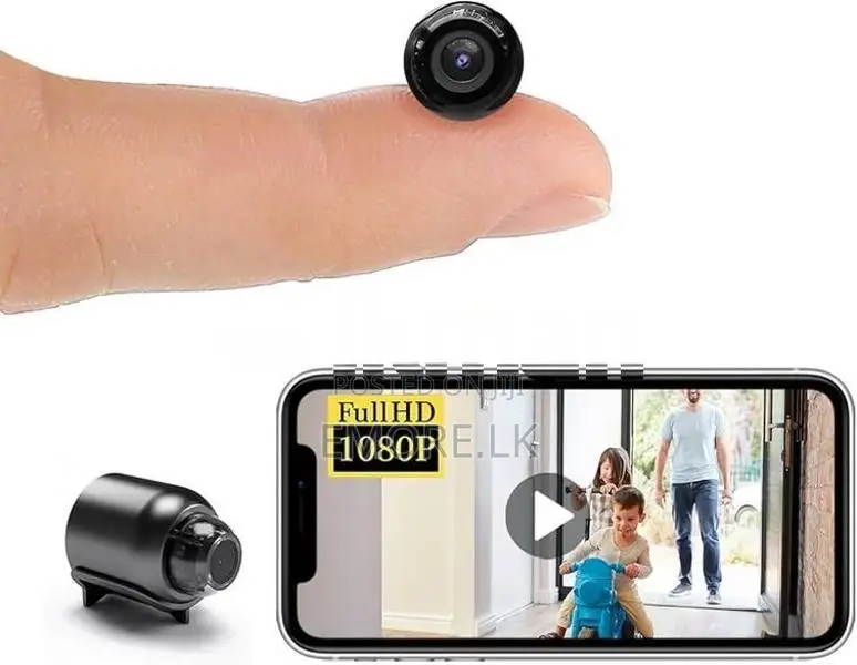 WiFi Spy Camera Hidden – 1080p HD Mini Wireless Nanny Cam EMORE