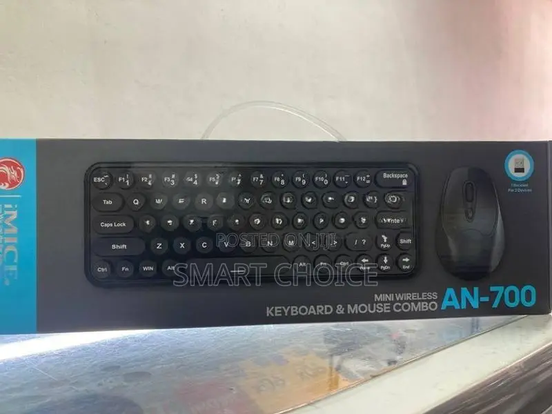 iMice AN-700G Wireless Keyboard & Mouse Combo pack R1 A1