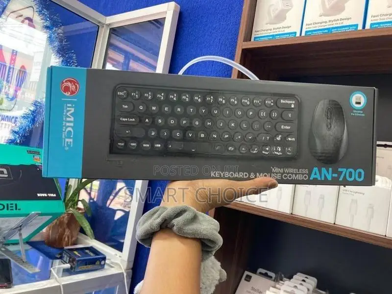 iMice AN-700G Wireless Keyboard & Mouse Combo pack R1A2