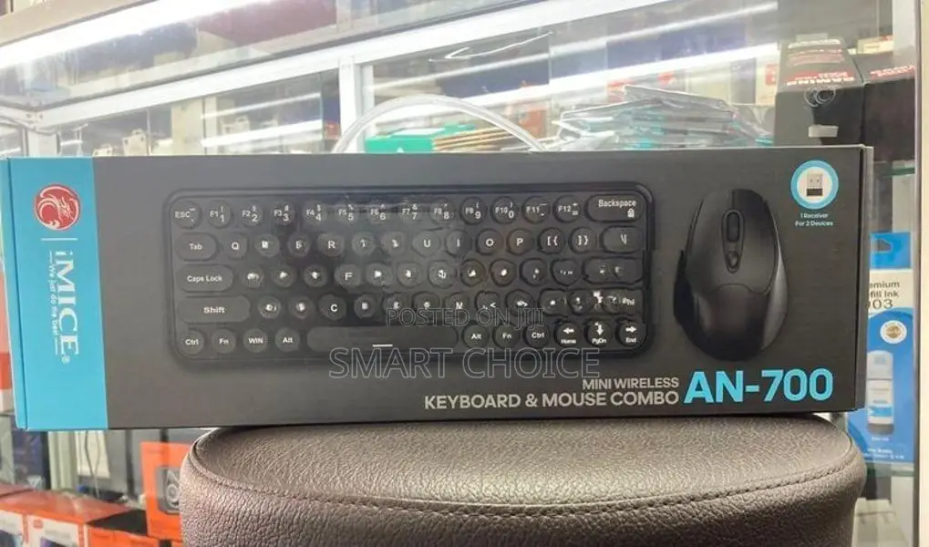 iMice AN-700G Wireless Keyboard & Mouse Combo pack R1 A5