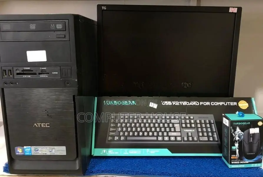Core I5 4th Gen, 4gb Ram, 19” Monitor Full Set Desktop,Computer, PC