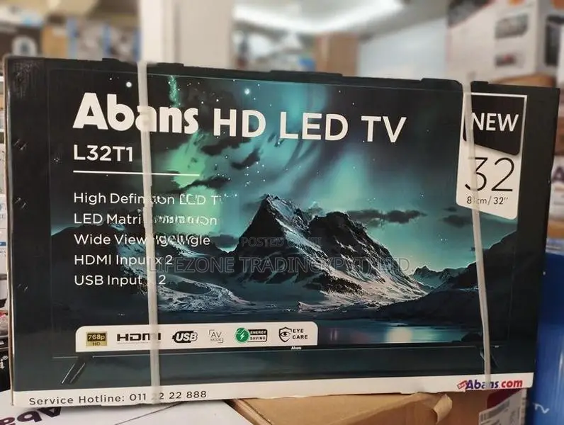 New 32 inch Abans HD LED TV