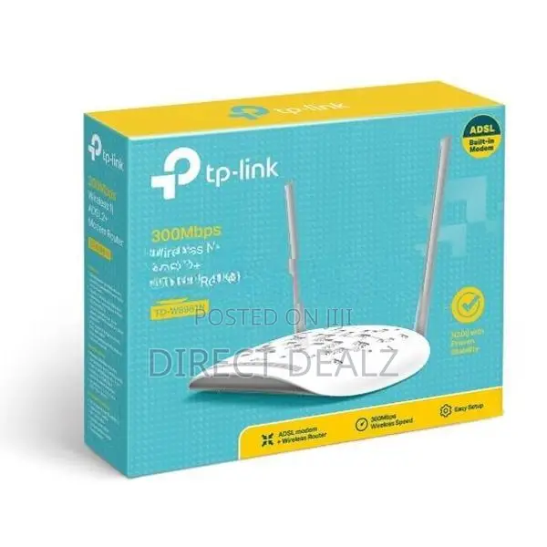 TP-Link TD-W8961N 300 Mbps Wi-Fi ADSL2+ Modem Router