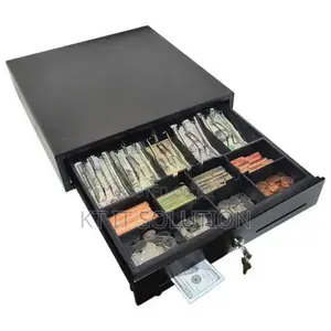 BLACK COLOR CASH DRAWER 5BILL 8 COIN