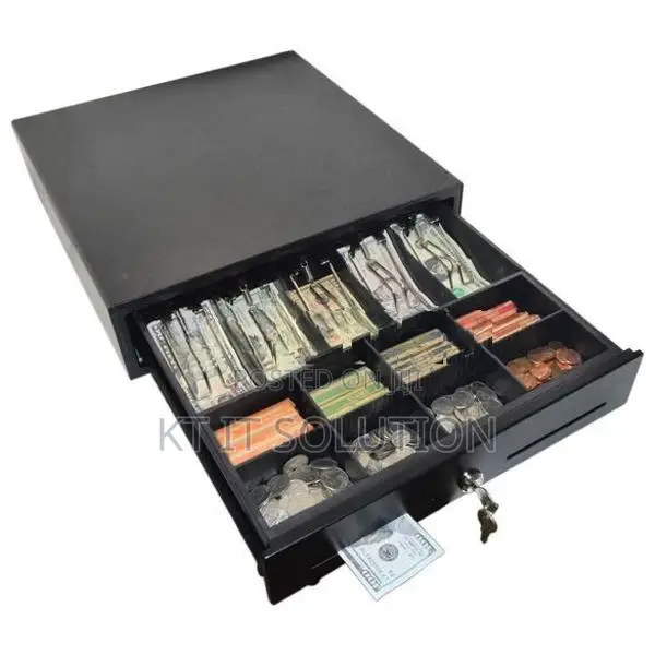 BLACK COLOR CASH DRAWER 5BILL 8 COIN