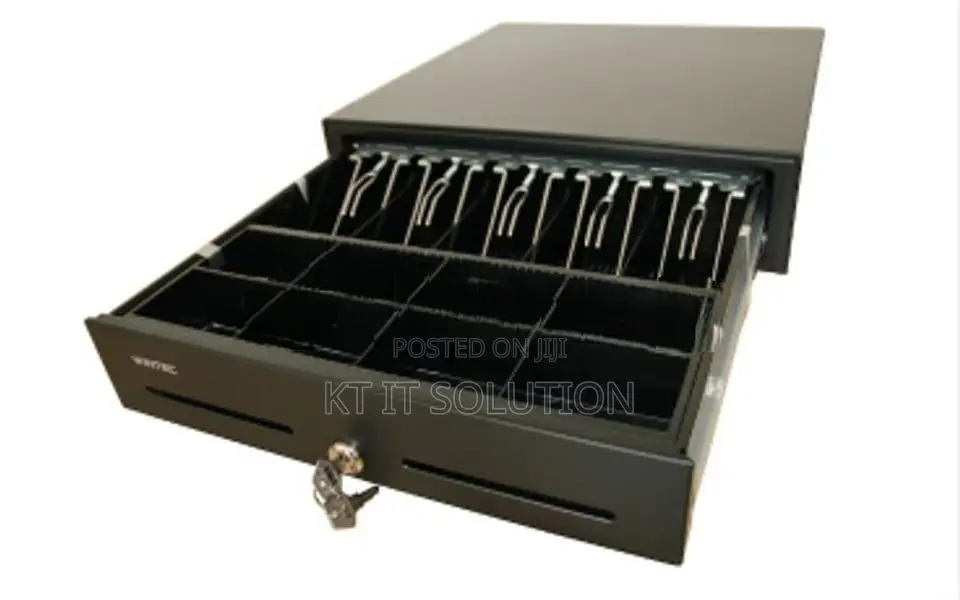 Black Color Cash Drawer 5Bill 8Coin