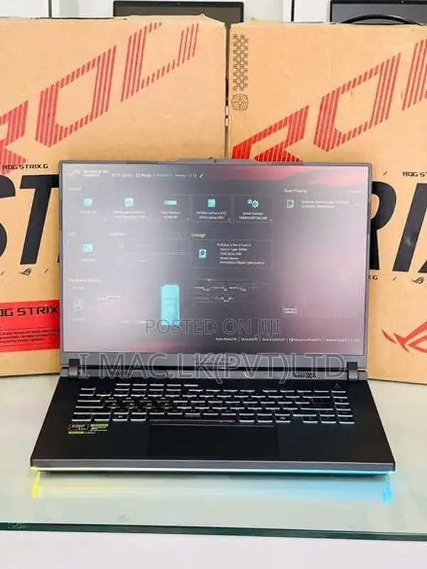 ASUS ROG Strix G16 – RYZEN 9 9955HX +RTX5060 8GB VGA -16GB RAM -Laptop