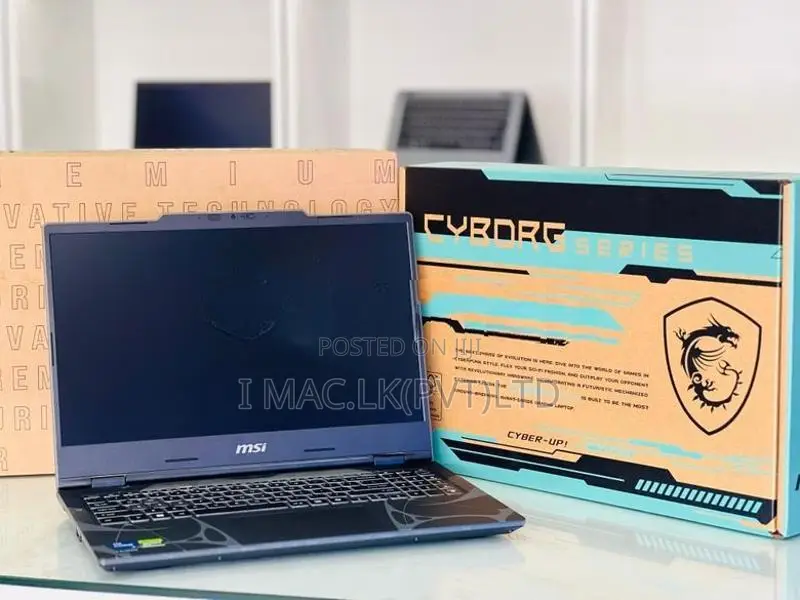 MSI Cyborg 15 - i7 13th Gen+RTX 5060 8GB VGA -16GB RAM -512GB SSD-Lapt