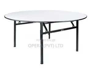 5Ft Round Folding Banquet Table