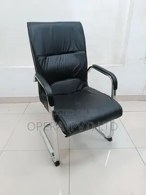 Executive Office Visitor Chairs ⚫Leather